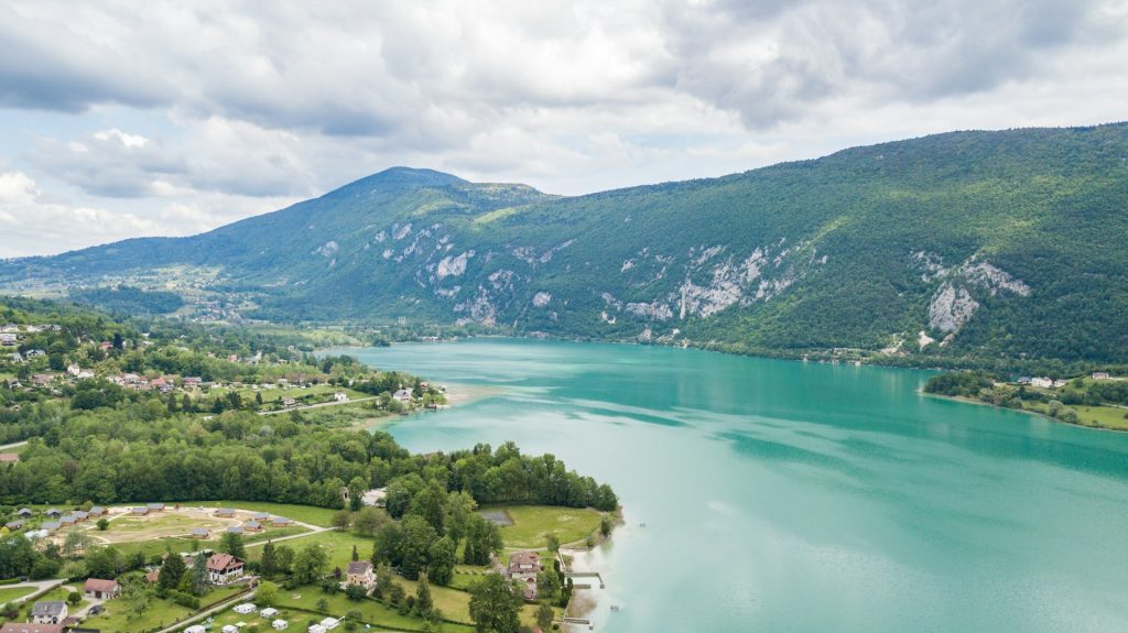 Lake Aiguebelette and Saint-Alban-de-Montbel