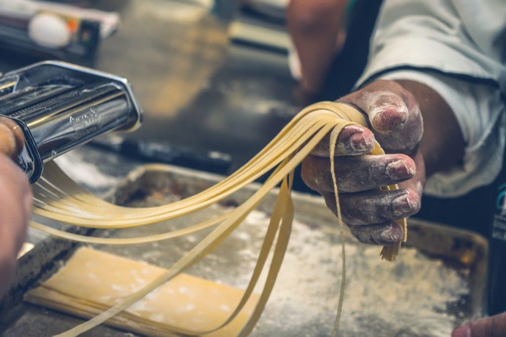 Fresh Italian pasta